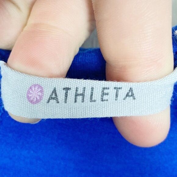 Athleta | Cobalt Blue Light Weight Long Sleeve Tee Size XXS - Picture 5 of 8